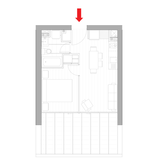 Plano Departamento 128