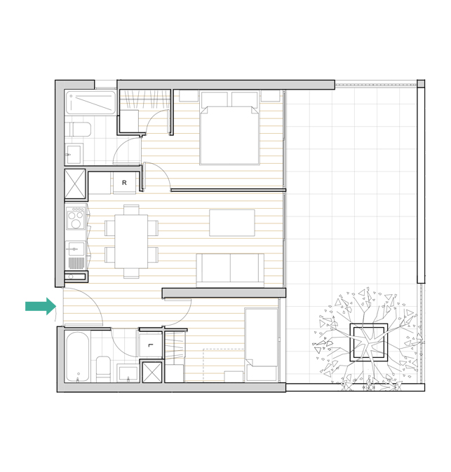 Plano Departamento 102