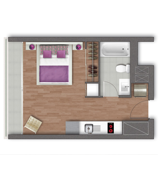 Plano Departamento 205