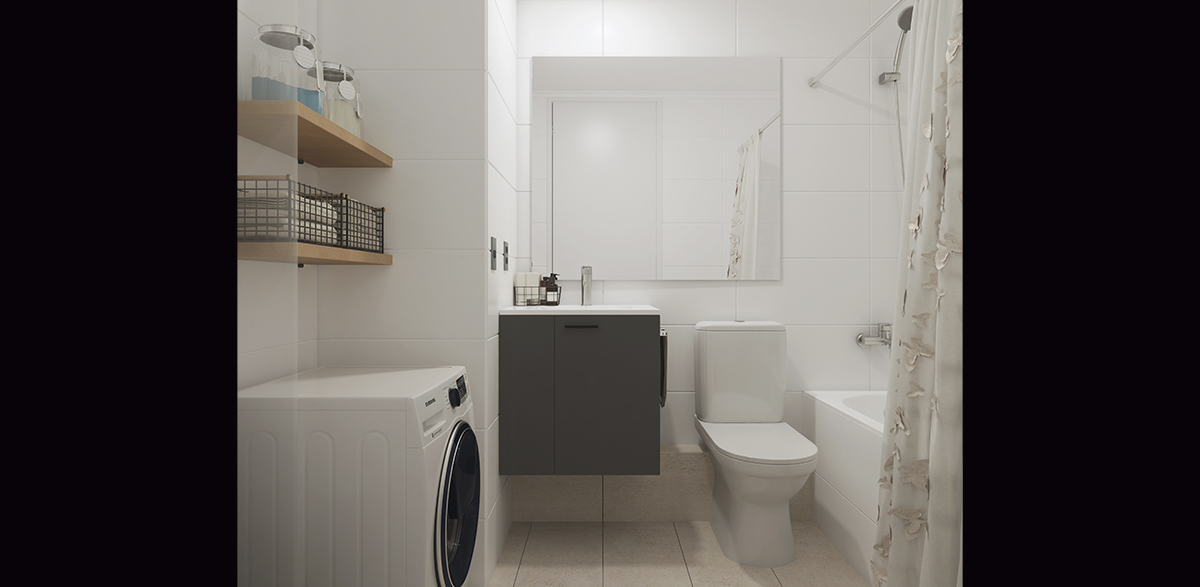 Baño secundario