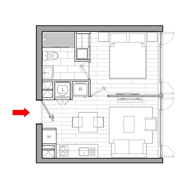 Plano Departamento 208