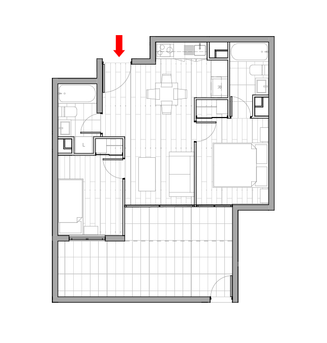 Plano Departamento 106