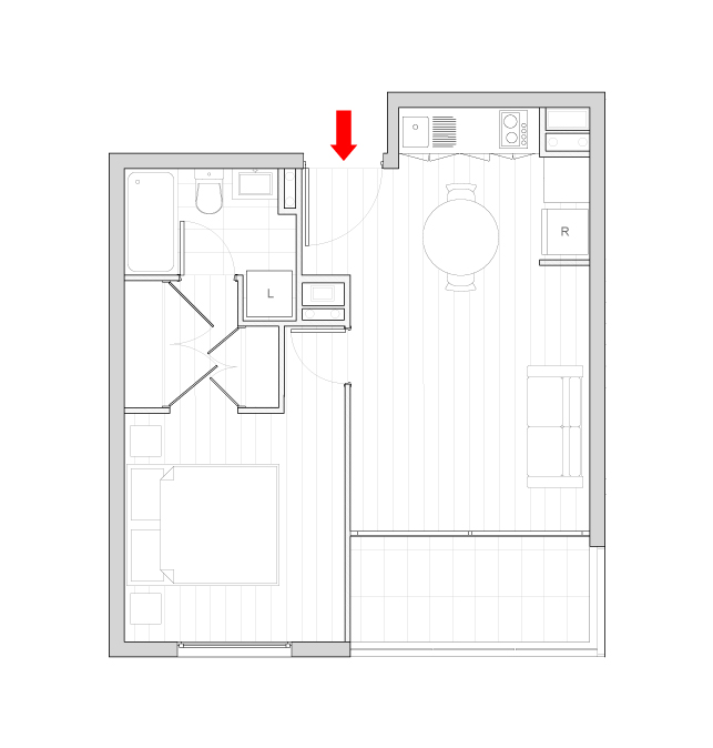 Plano Departamento 201