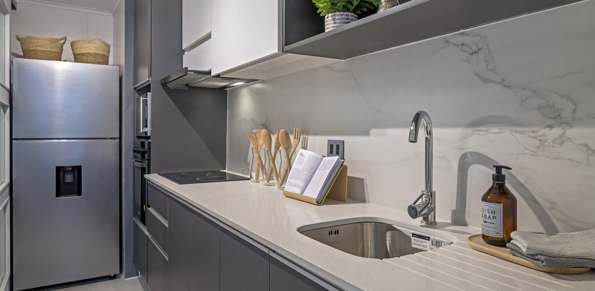 Cocina cerrada