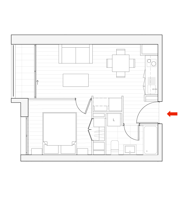 Plano Departamento 203