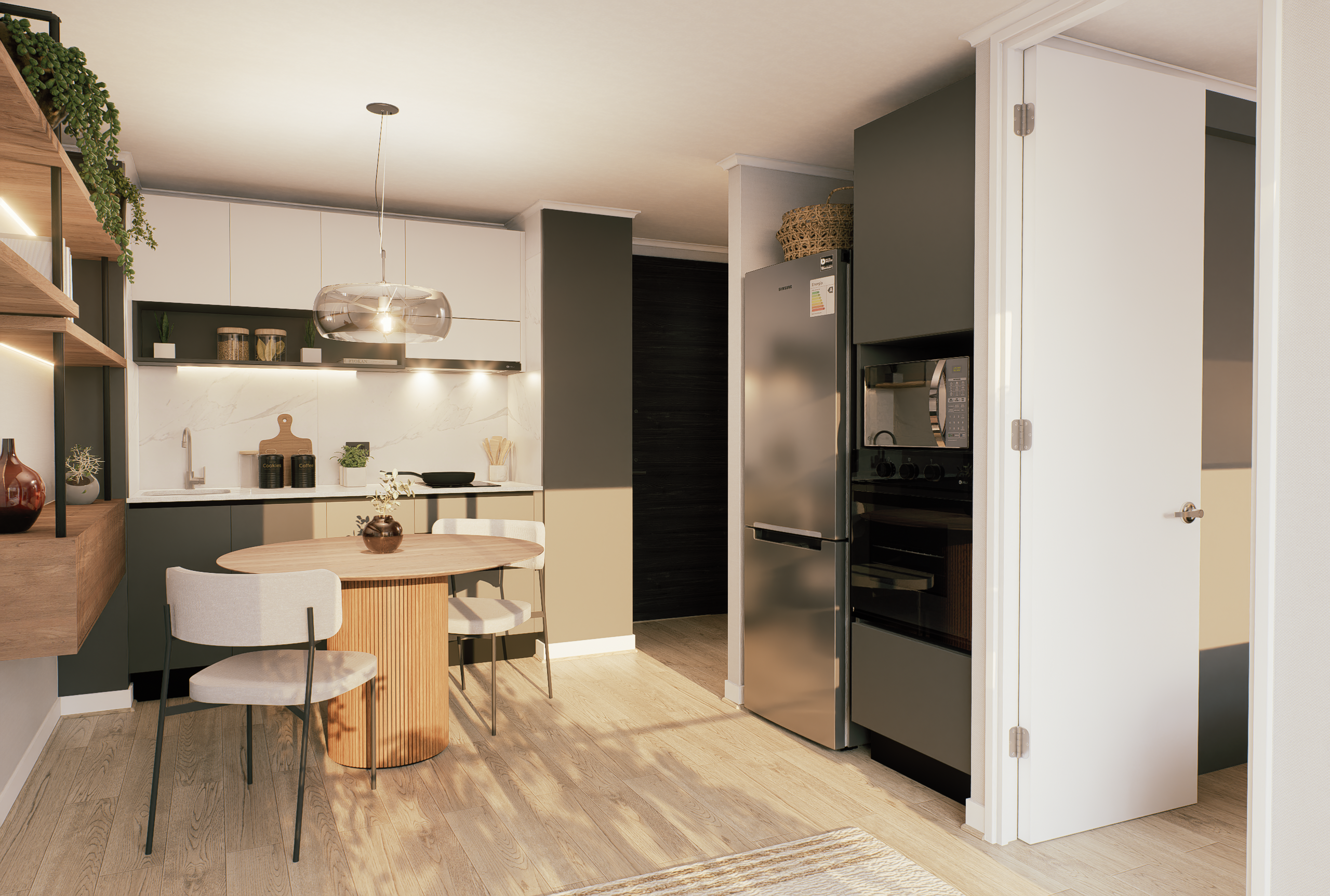 Cocina integrada