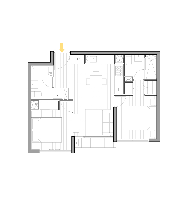 Plano Departamento 211