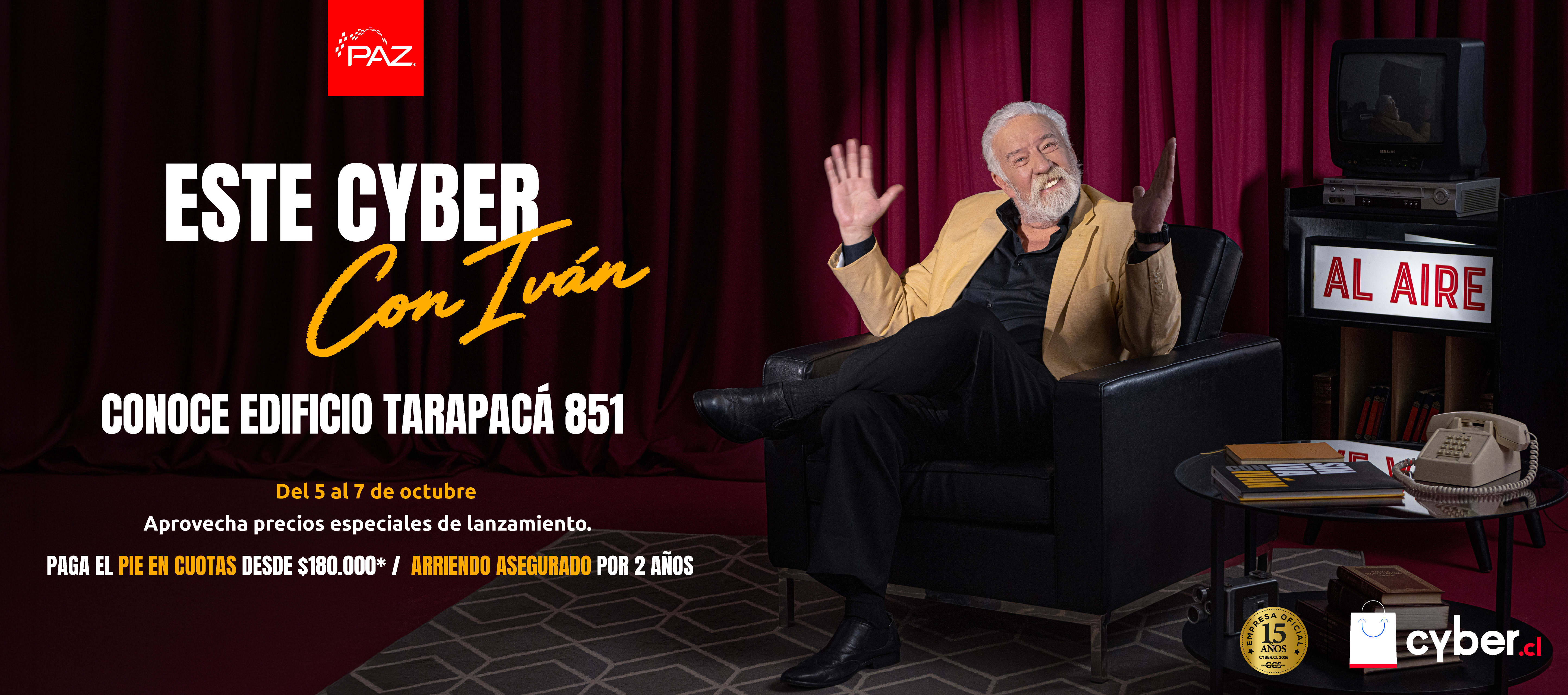 Lanzamiento Tarapacá 851